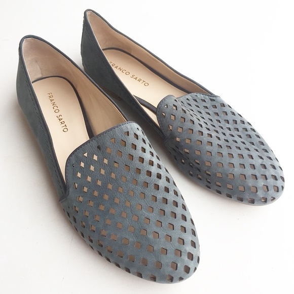 franco sarto perforated loafers